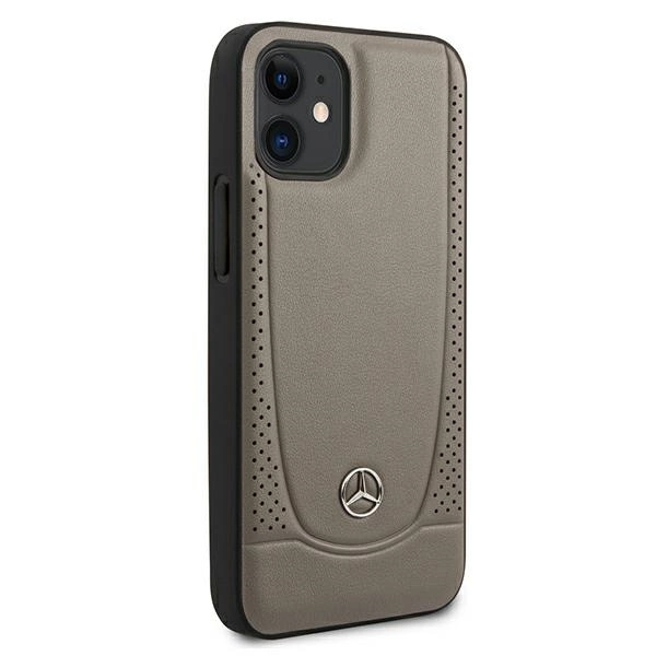 Mercedes MEHCP12SARMBR iPhone 12 mini 5,4" brązowy/brown hardcase Urban Lineeng