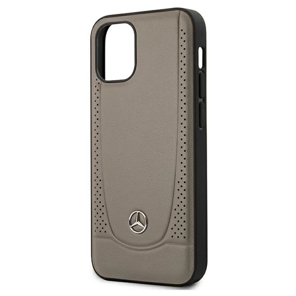 Mercedes MEHCP12SARMBR iPhone 12 mini 5,4" brązowy/brown hardcase Urban Lineeng