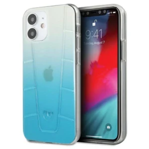 Mercedes MEHCP12SCLGBL iPhone 12 mini 5,4" niebieski/blue hardcase Transparent Lineeng