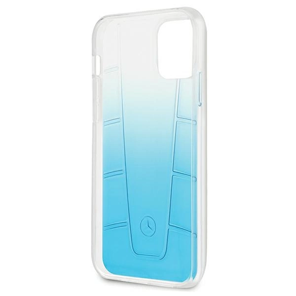 Mercedes MEHCP12SCLGBL iPhone 12 mini 5,4" niebieski/blue hardcase Transparent Lineeng
