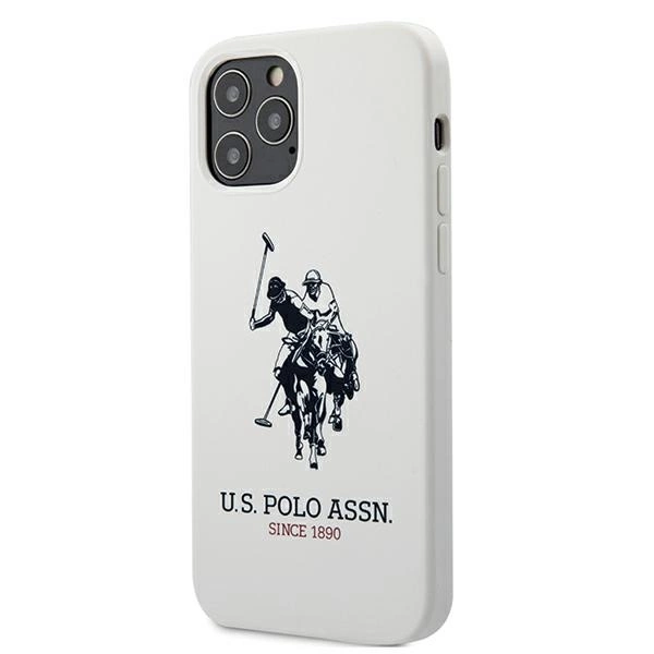 US Polo USHCP12LSLHRWH iPhone 12 Pro Max 6.7" white/white Silicone Collectioneng