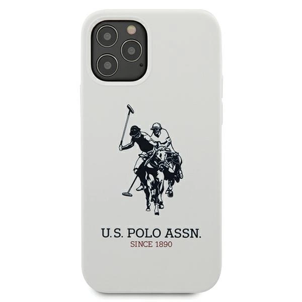 US Polo USHCP12LSLHRWH iPhone 12 Pro Max 6.7" white/white Silicone Collectioneng