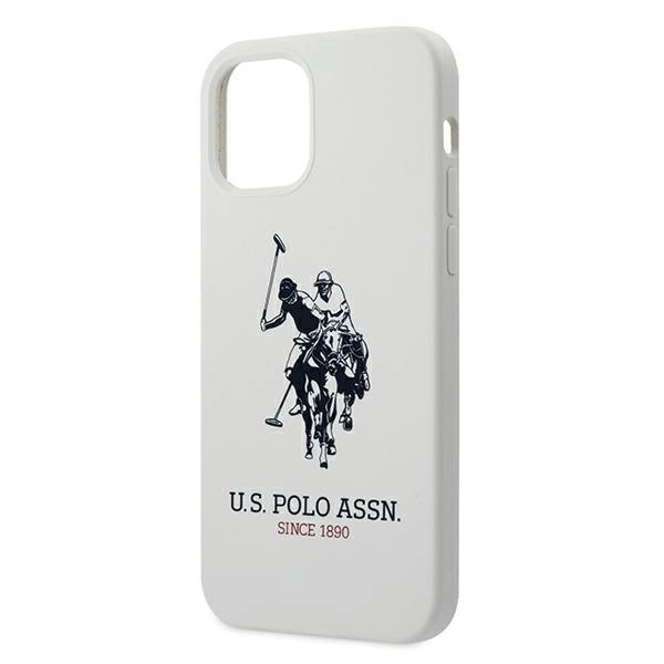 US Polo USHCP12LSLHRWH iPhone 12 Pro Max 6.7" white/white Silicone Collectioneng