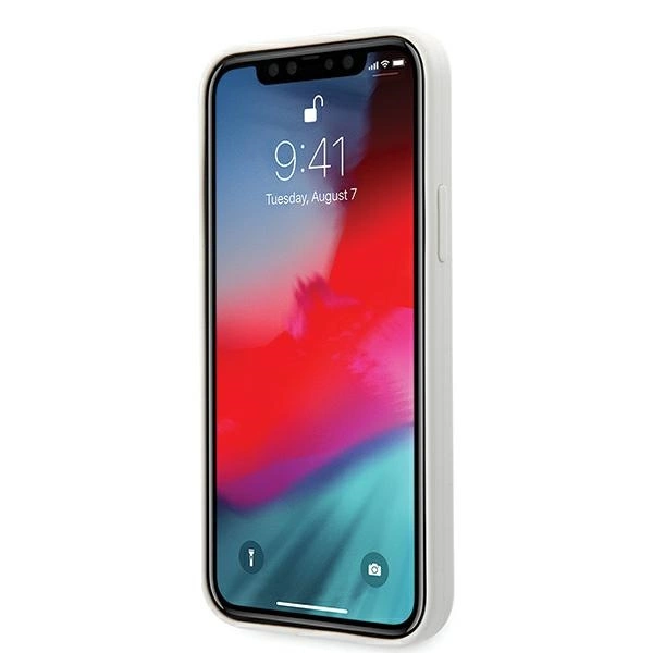 US Polo USHCP12MSLHRWH iPhone 12/12 Pro 6,1" biały/white Silicone Collectioneng