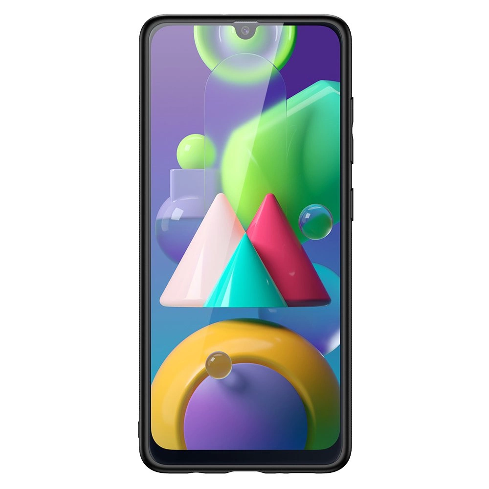 Dux Ducis Yolo elegant case made of soft TPU and PU leather for Samsung Galaxy M30s blackeng
