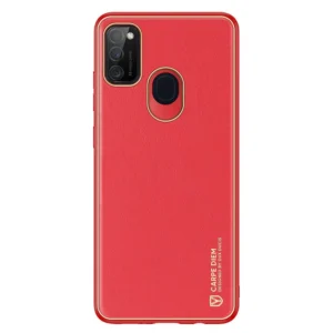 Dux Ducis Yolo elegant case made of soft TPU and PU leather for Samsung Galaxy M30s redeng