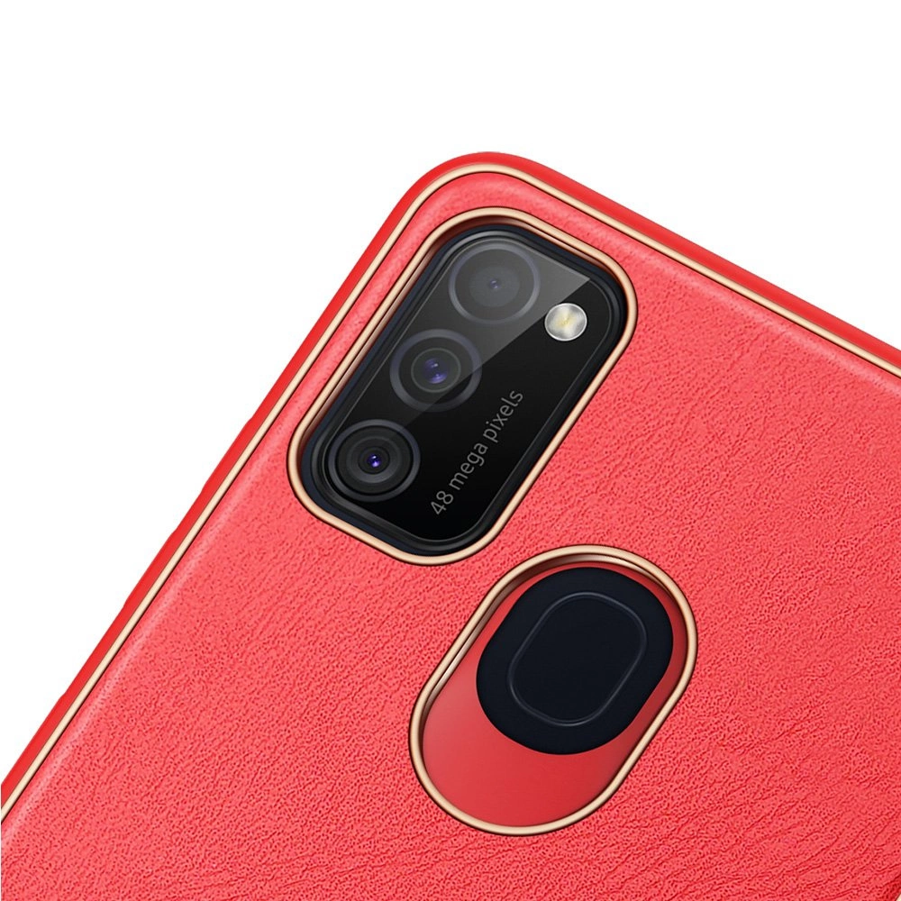 Dux Ducis Yolo elegant case made of soft TPU and PU leather for Samsung Galaxy M30s redeng