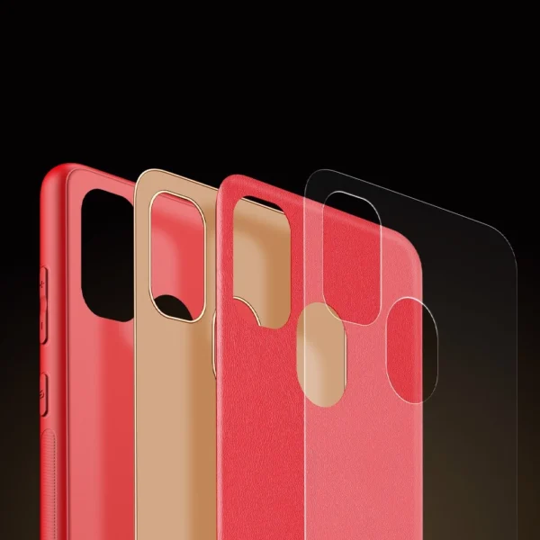 Dux Ducis Yolo elegant case made of soft TPU and PU leather for Samsung Galaxy M30s redeng