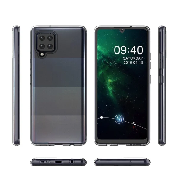 Ultra Clear 0.5mm Case Gel TPU Cover for Samsung Galaxy A12 / Galaxy M12 transparenteng