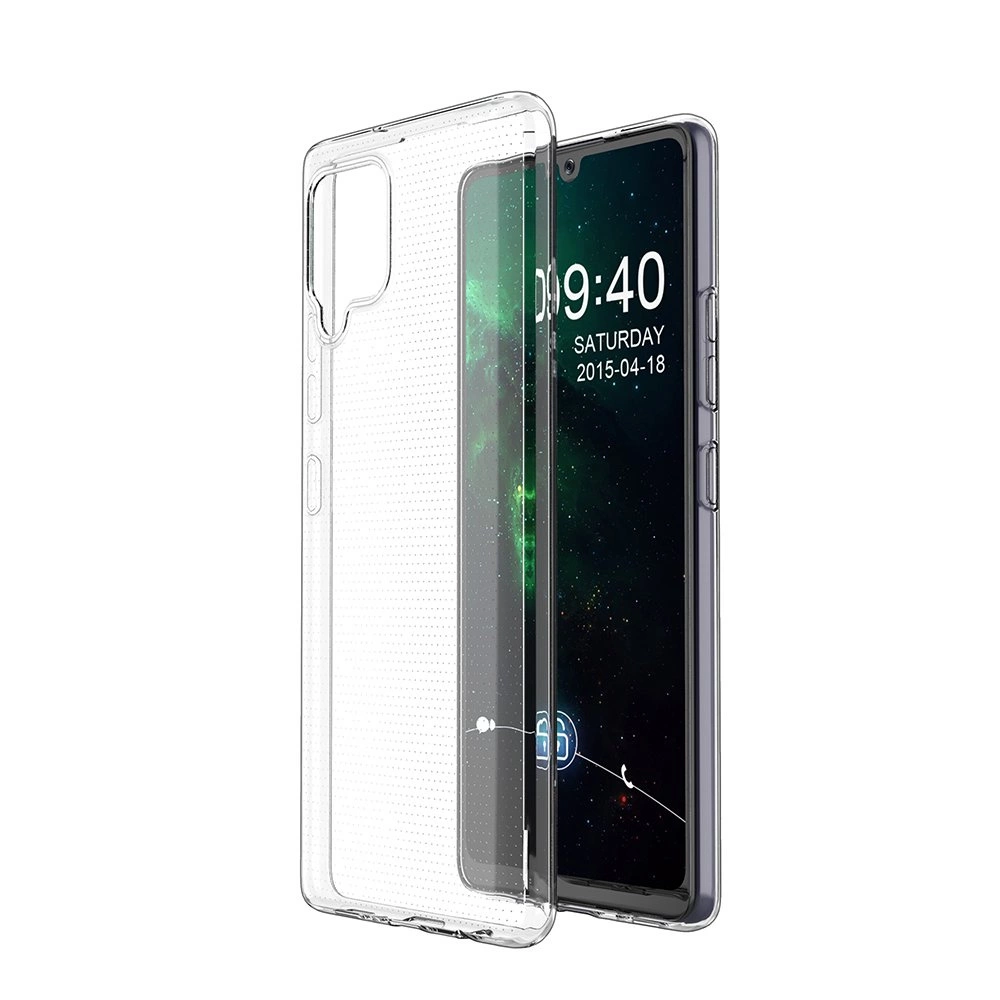 Ultra Clear 0.5mm Case Gel TPU Cover for Samsung Galaxy A12 / Galaxy M12 transparenteng