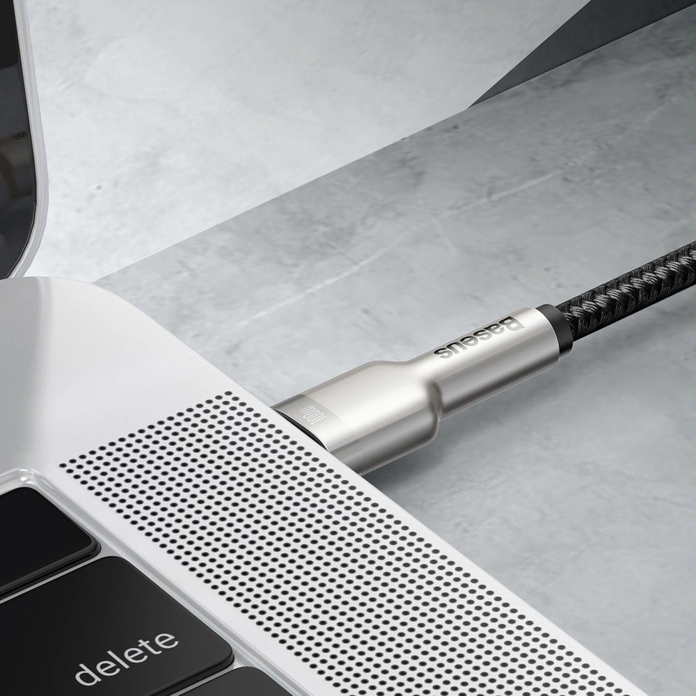 Baseus Cafule Series Metal Data USB-C / USB-C PD QC SCP 100W 5A 1 m cable - blackeng