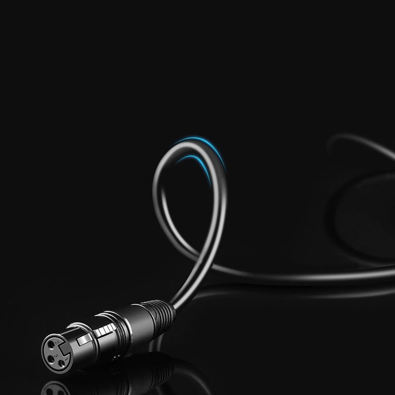 Ugreen audio cable microphone cable XLR (female) - 6.35 mm jack (male) 2 m black (20719 AV131)eng