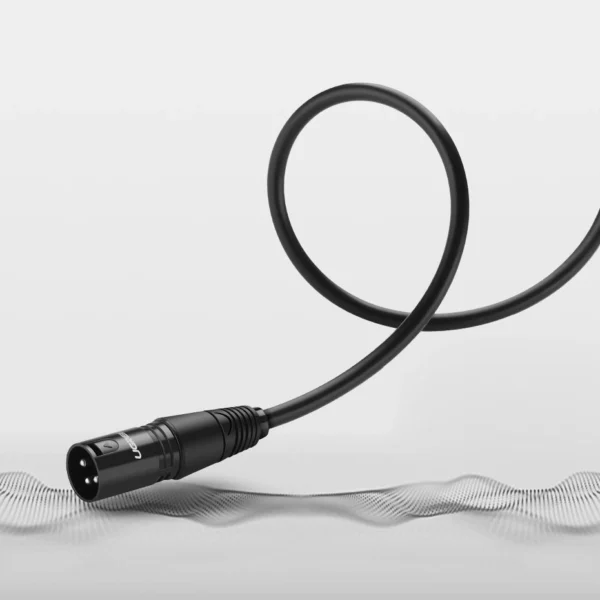 Ugreen AV130 66717 audio XLR (female) - XLR (male) cable for microphone / amplifier 2m - blackeng