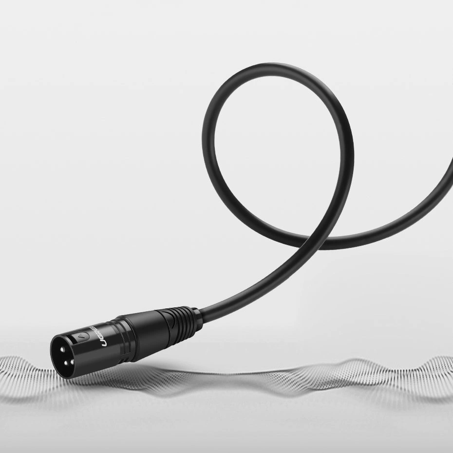 Ugreen AV130 66717 audio XLR (female) - XLR (male) cable for microphone / amplifier 2m - blackeng