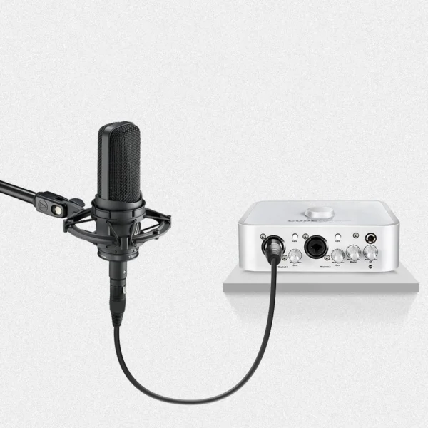 Ugreen AV130 66717 audio XLR (female) - XLR (male) cable for microphone / amplifier 2m - blackeng