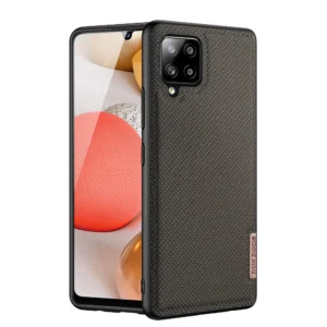 Dux Ducis Fino case covered with nylon material for Samsung Galaxy A42 5G greeneng