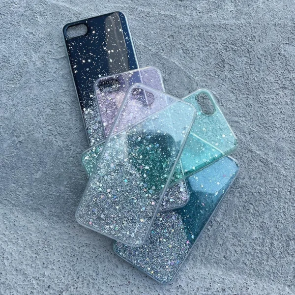 Wozinsky Star Glitter Shining Cover for Samsung Galaxy S21+ 5G (S21 Plus 5G) blackeng