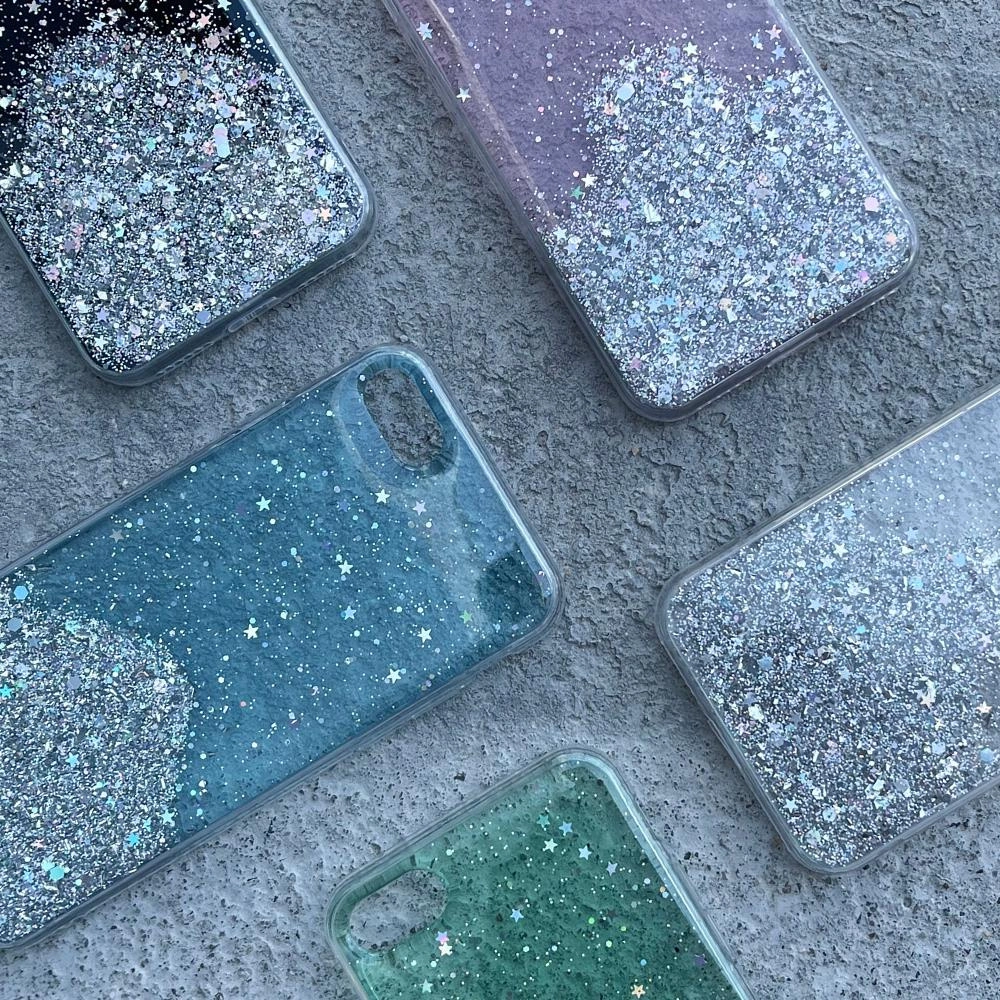 Wozinsky Star Glitter Shining Cover for Samsung Galaxy S21+ 5G (S21 Plus 5G) blackeng