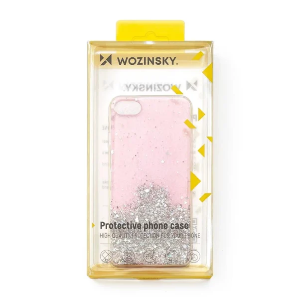 Wozinsky Star Glitter Shining Cover for Samsung Galaxy S21+ 5G (S21 Plus 5G) blackeng