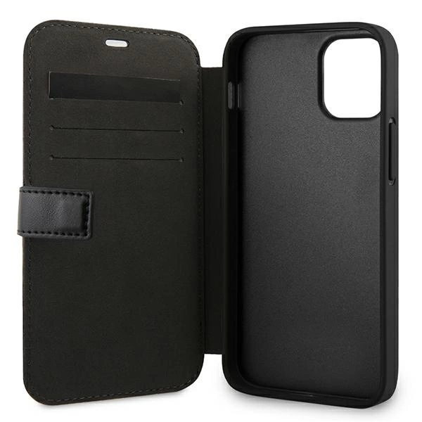 Etui BMW BMFLBKP12SSLLBK iPhone 12 mini 5,4" czarny/black book Signatureeng