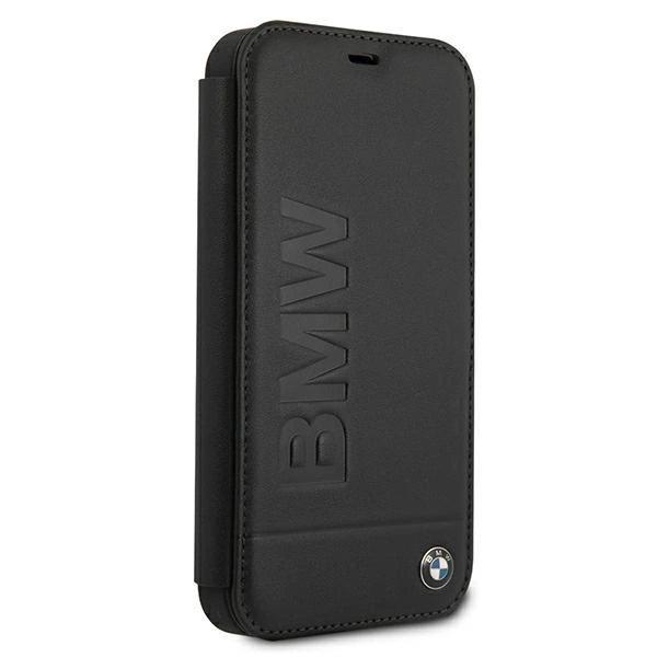 Etui BMW BMFLBKP12SSLLBK iPhone 12 mini 5,4" czarny/black book Signatureeng