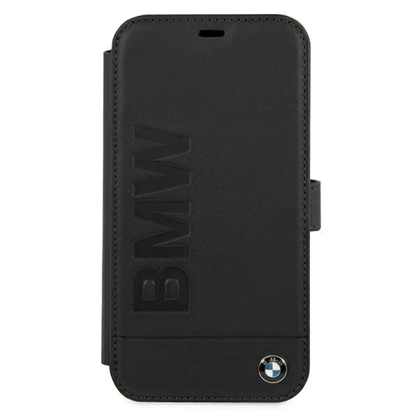 Etui BMW BMFLBKP12SSLLBK iPhone 12 mini 5,4" czarny/black book Signatureeng