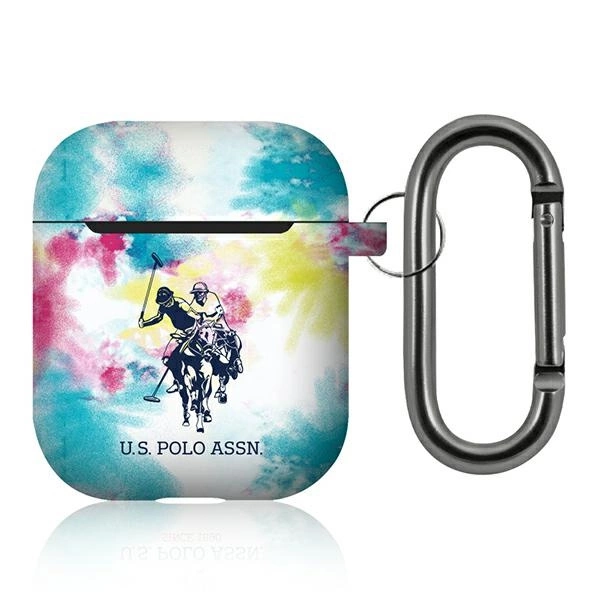 US Polo USACA2PCUSML AirPods case multicolor Tie & Dye Collectioneng