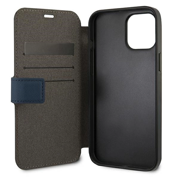 US Polo USFLBKP12LPUGFLNV iPhone 12 Pro Max 6,7" granatowy/navy book Polo Embroidery Collectioneng
