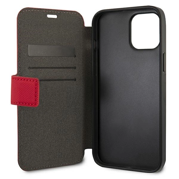 US Polo USFLBKP12LPUGFLRE iPhone 12 Pro Max 6,7" czerwony/red book Polo Embroidery Collectioneng