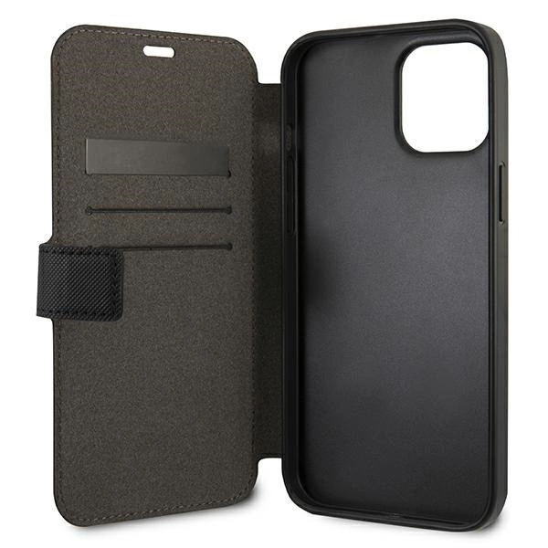US Polo USFLBKP12MPUGFLBK iPhone 12/12 Pro 6,1" czarny/black book Polo Embroidery Collectioneng