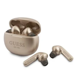 Guess GUTWS1CGO TWS Bluetooth headphones + gold/gold docking stationeng