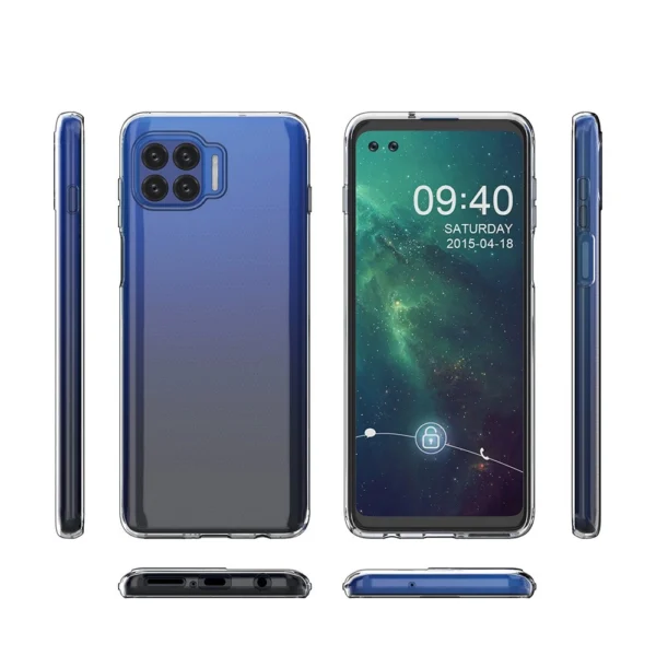 Ultra Clear 0.5mm Case Gel TPU Cover for Motorola Moto G 5G Plus transparenteng