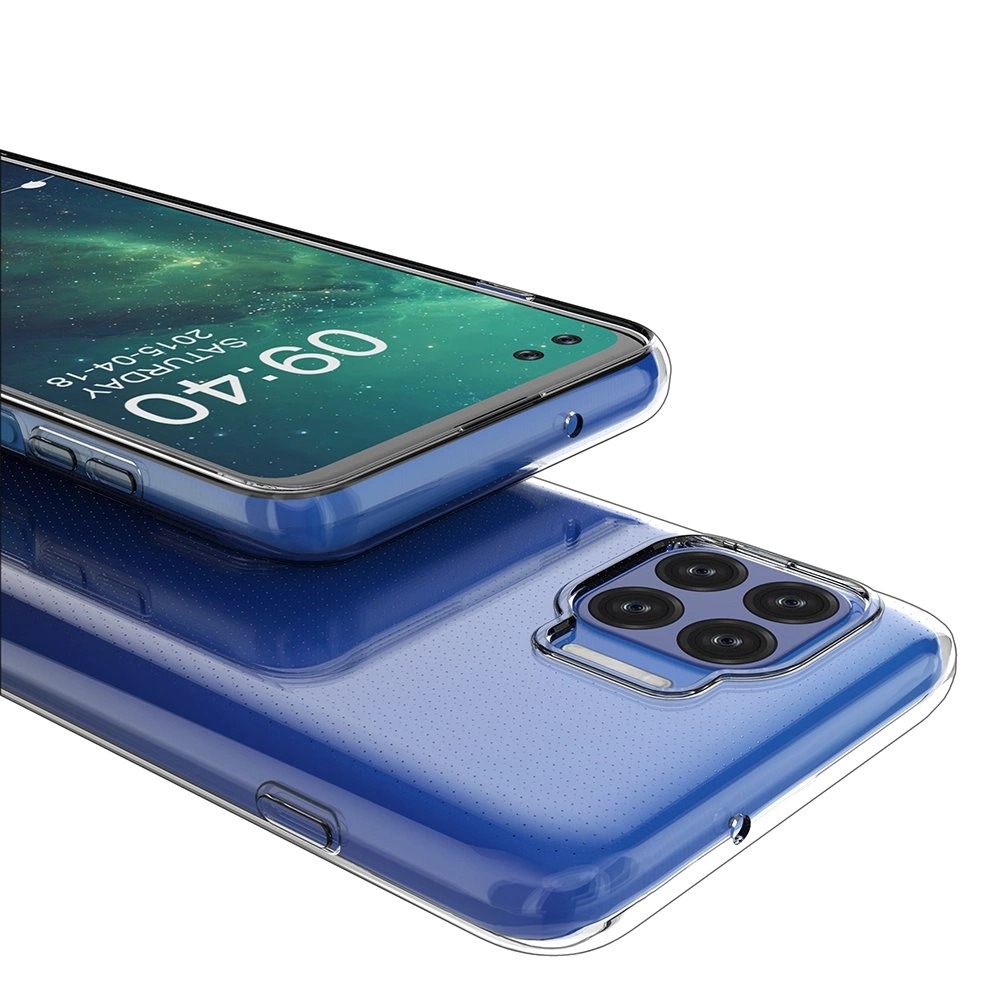 Ultra Clear 0.5mm Case Gel TPU Cover for Motorola Moto G 5G Plus transparenteng