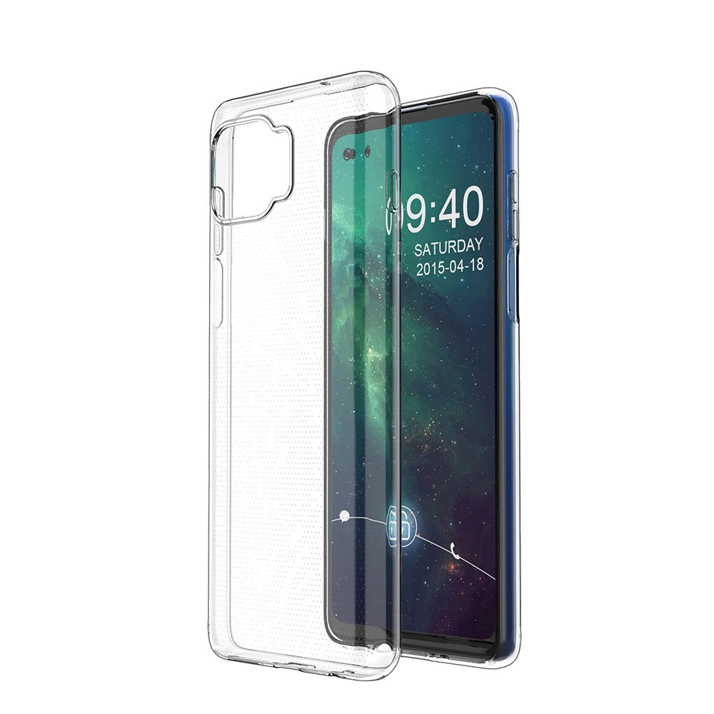 Ultra Clear 0.5mm Case Gel TPU Cover for Motorola Moto G 5G Plus transparenteng