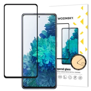 Wozinsky Super Tough Full Glue Tempered Glass Full Screen With Frame Case Friendly Samsung Galaxy A52s 5G / A52 5G / A52 4G Blackeng