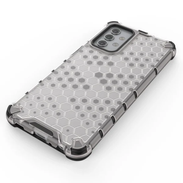 Honeycomb Case armor cover with TPU Bumper for Samsung Galaxy A32 5G greeneng
