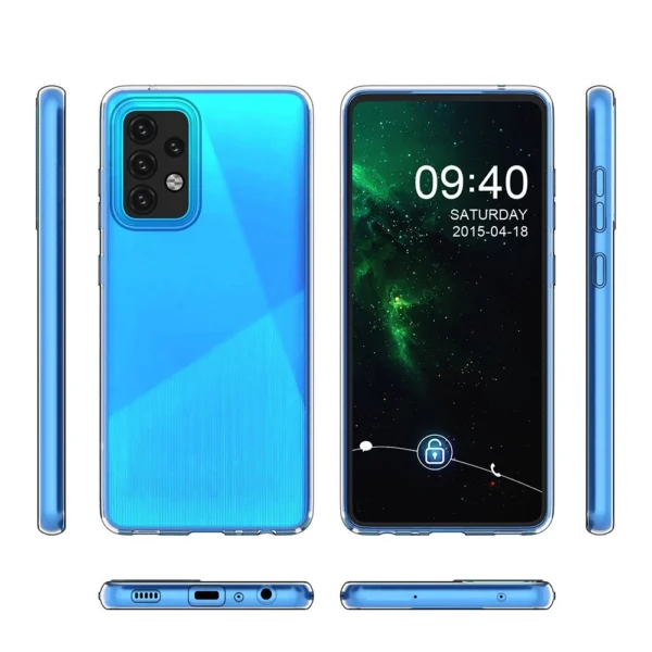 Ultra Clear 0.5mm Gel Cover for Samsung Galaxy A52s 5G / A52 5G / A52 4G transparenteng