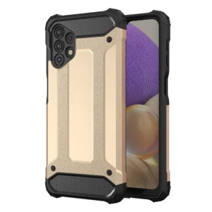 Hybrid Armor Case Tough Rugged Cover for Samsung Galaxy A32 5G goldeneng