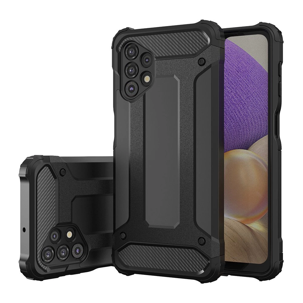 Hybrid Armor Case Tough Rugged Cover for Samsung Galaxy A32 5G goldeneng