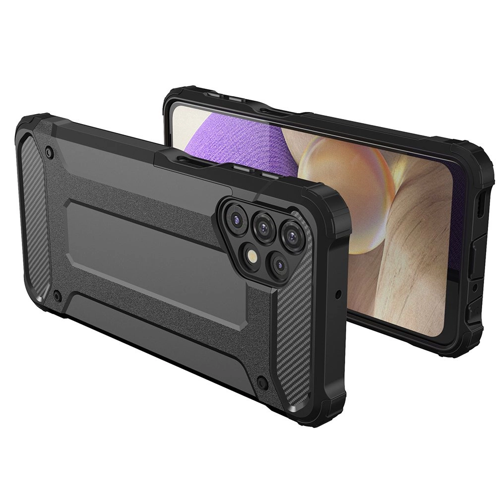 Hybrid Armor Case Tough Rugged Cover for Samsung Galaxy A32 5G goldeneng