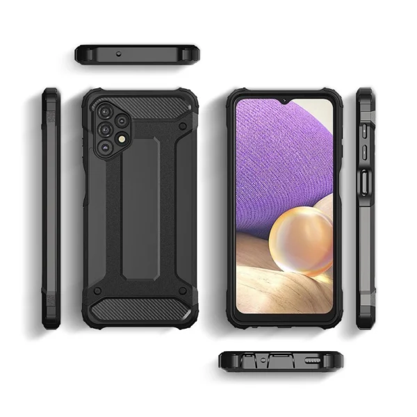 Hybrid Armor Case Tough Rugged Cover for Samsung Galaxy A32 5G goldeneng
