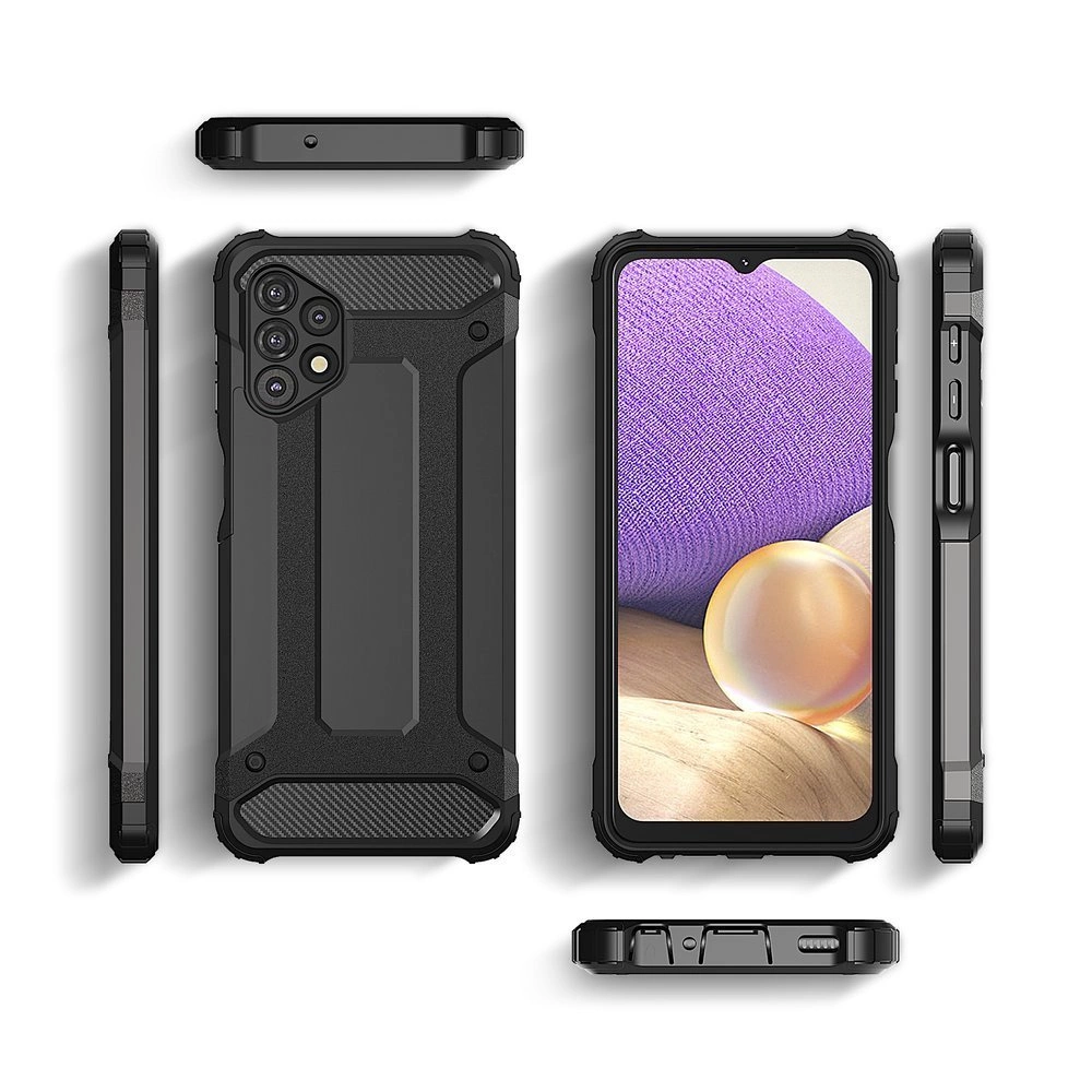 Hybrid Armor Case Tough Rugged Cover for Samsung Galaxy A32 5G goldeneng