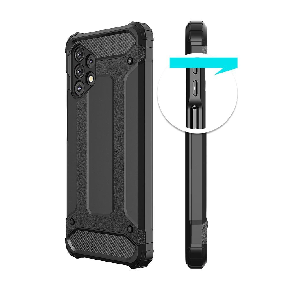 Hybrid Armor Case Tough Rugged Cover for Samsung Galaxy A32 5G goldeneng