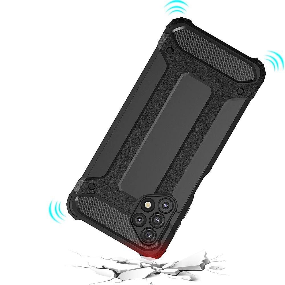 Hybrid Armor Case Tough Rugged Cover for Samsung Galaxy A32 5G goldeneng