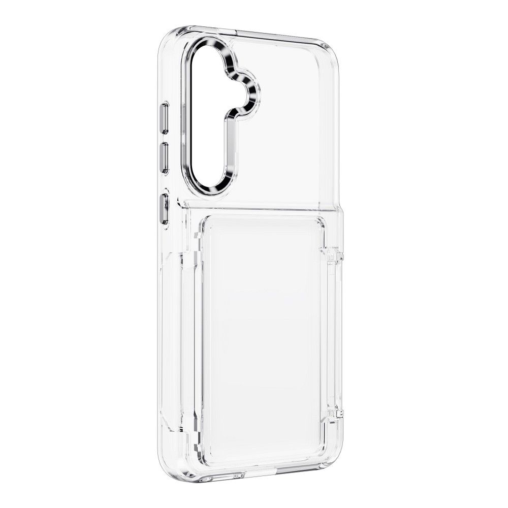 FORCELL F-PROTECT Crystal Pocket Case for SAMSUNG S24 transparent