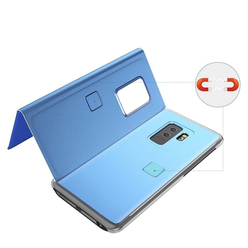 Clear View Case cover for Samsung Galaxy A11 / M11 blackeng