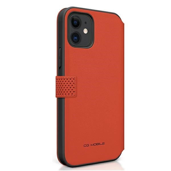 Ferrari FESPEFLBKP12SRE iPhone 12 mini 5.4" red/red book On Track Perforatedeng