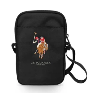US Polo Torebka USPBPUGFLBK czarna /blackeng