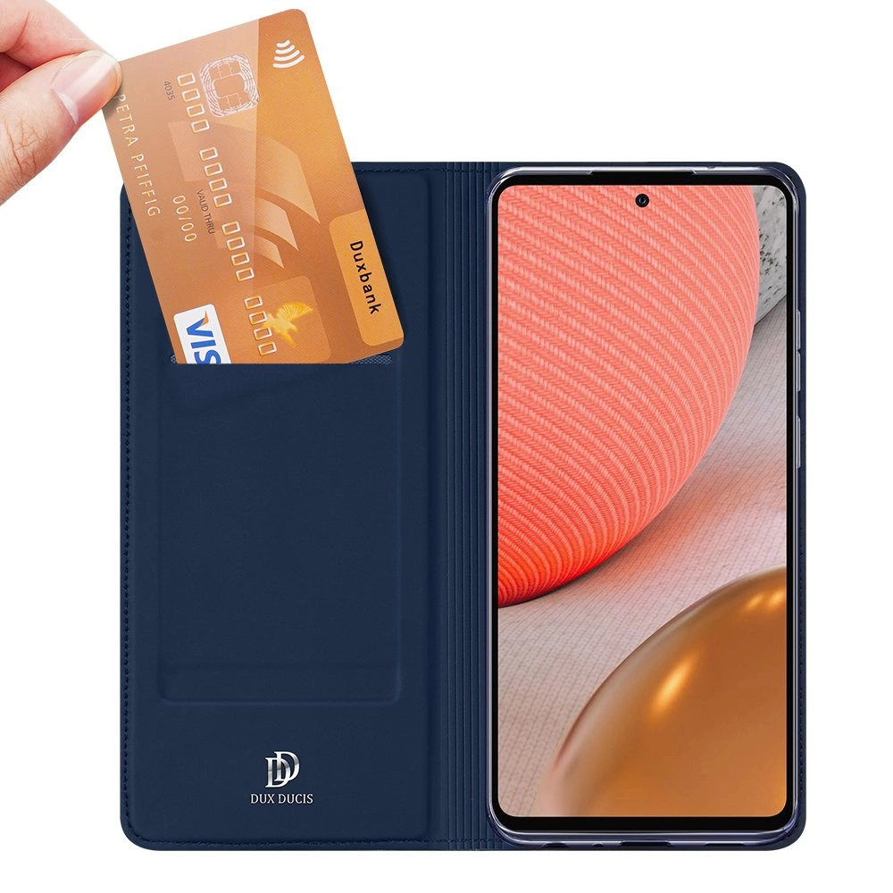 DUX DUCIS Skin Pro Bookcase type case for Samsung Galaxy A72 4G blueeng