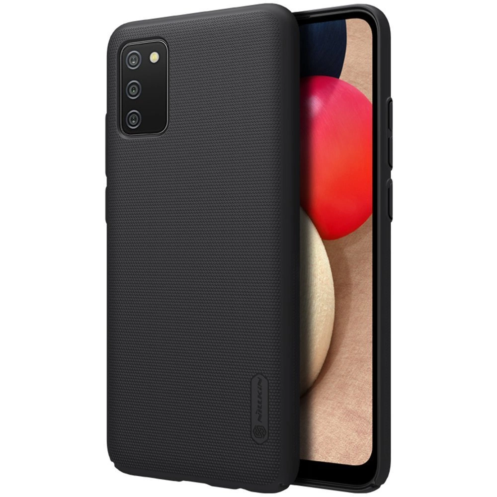 Nillkin Super Frosted Shield reinforced case cover for Samsung Galaxy A02s EU blackeng